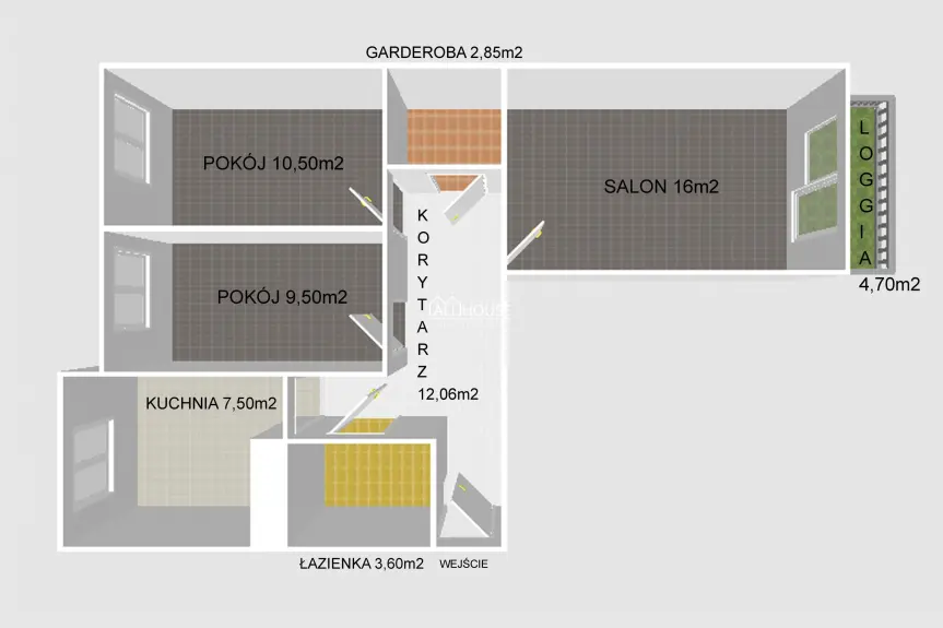 Radom, Michałów, Królowej Jadwigi, 3 POKOJE DO WEJŚCIA, UL. KRÓLOWEJ JADWIGI