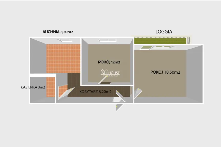 Radom, Michałów, Piastowska, DWA POKOJE PO REMONCIE, UL. PIASTOWSKA