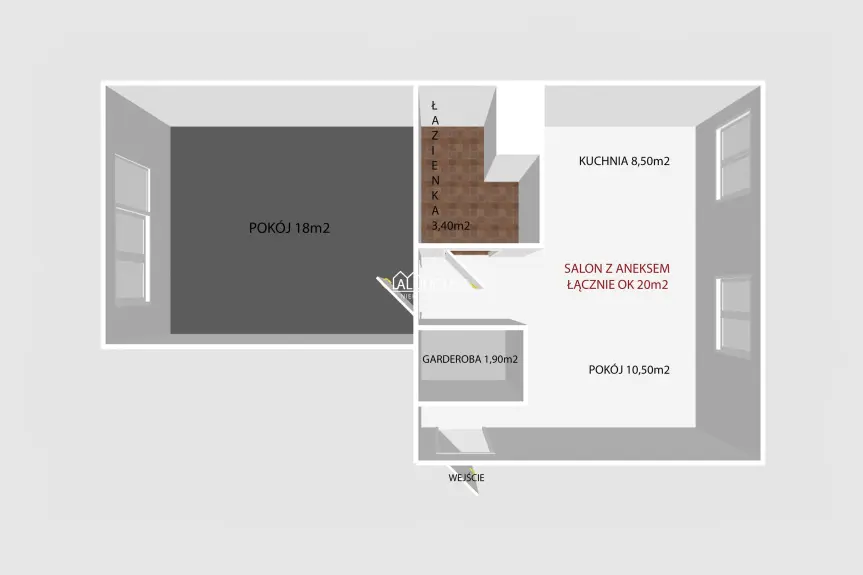 Radom, Śródmieście, Czysta, 2 POKOJE DO WEJŚCIA, UL. CZYSTA, ŚRÓDMIEŚCIE