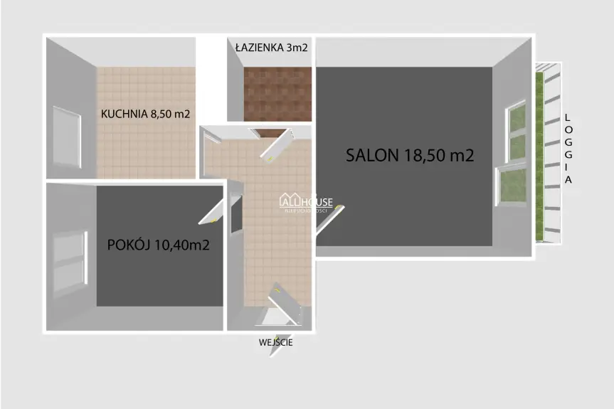 Radom, Michałów, Piastowska, 2 POKOJE, UL. PIASTOWSKA, MICHAŁÓW