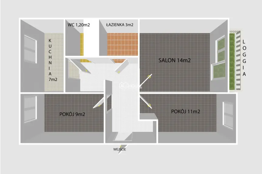 Radom, Ustronie, Komandosów, 3 POKOJE, UL. KOMANDOSÓW, USTRONIE